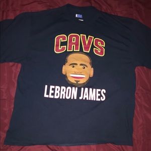 Cleveland Cavaliers Lebron James Caricature Tee